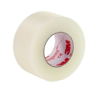 3M Transpore Surgical Medical Tape, White, Waterproof, 2.5cm x 9.1m