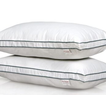 2-Pack Ultra-Soft and Fluffy Pillows & Cushions: Hotel-Quality Filled with Conjugated Fiber