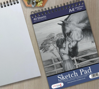 Professional Art Sketchbook For Drawing | Horse Design