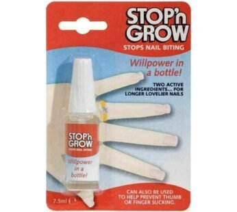 Stop n Grow Nail Biting Deterrent: Prevents Thumb or Finger Sucking, 7.5ml