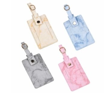 Travel Luggage Tags: Suitcase and Handbag Tags with Address ID for Holidays and Weddings