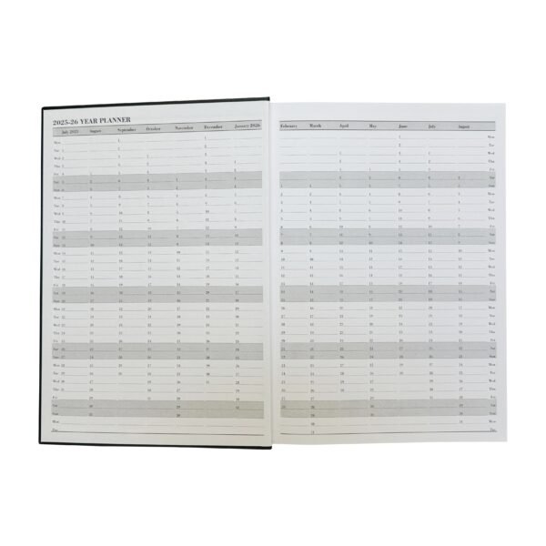 Academic Diary 2025-2026 School Year A5 Week to view Hardback For School Office - Image 7