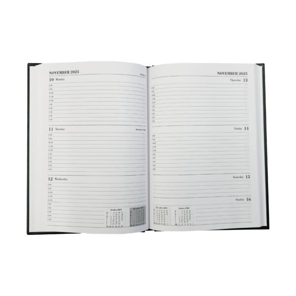 Academic Diary 2025-2026 School Year A5 Week to view Hardback For School Office - Image 5