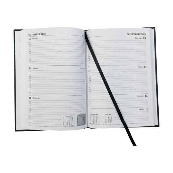 Academic Diary 2025-2026 School Year A5 Week to view Hardback For School Office - Image 4